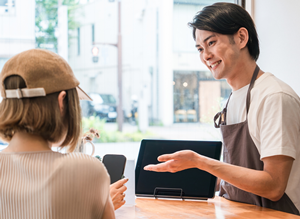 企業・店舗の受付対応